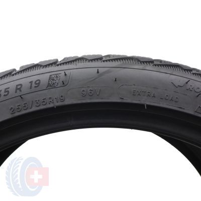 8. 255 35 19 4x MICHELIN 255/35 R19 Pilot Alpin 5 96V XL Winterreifen 6-6,5mm 