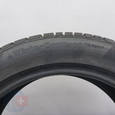 7. 245 45 18 4x CONTINENTAL 245/45 R18 96V  WinterContact TS 850 P Winterreifen 2023 VOLL WIE NEU 
