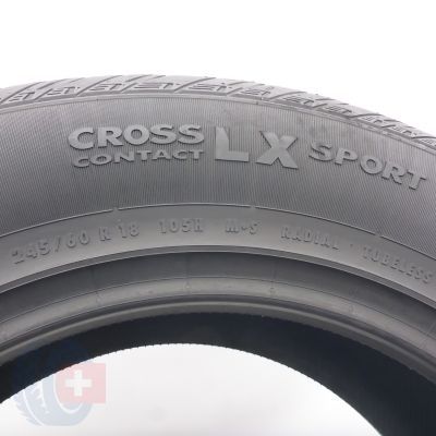 5. 245 60 18 2x CONTINENTAL 245/60 R18 105H CrossContact LX Sport M+S Sommerreifen 2019 Ungebraucht   