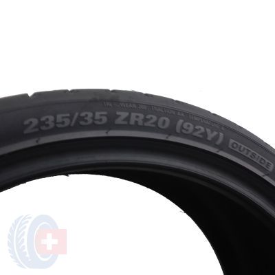 6. 2 x KUMHO 235/35 ZR20 92Y Esta PS91 Sommerreifen 2019  6.2 ;6.5mm