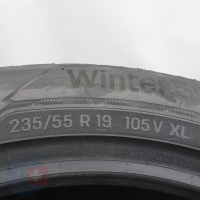 6. 235 55 19 2x UNIROYAL 235/55 R19 105V XL WinterExpert Winterreifen 2023 VOLL WIE NEU 