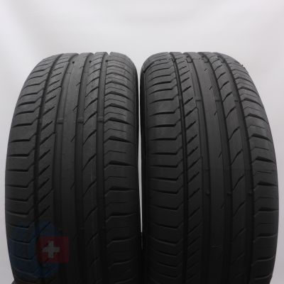 225 50 17 2x CONTINENTAL 225/50 R17 94W ContiSportContact 5 MO Sommerreifen 2019 7,2mm