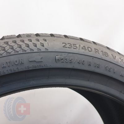 6. 235 40 18 1x CONTINENTAL 235/40 R18 95V XL WinterContact TS 870 P Winterreifen 2025 8,2mm