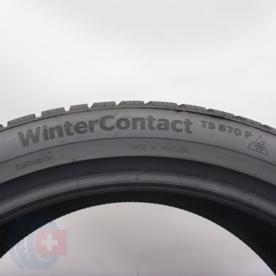 6. 255 40 21 2x CONTINENTAL 255/40 R21 WinterContact TS 870 P Winterreifen 2024/25 8,8-8,2mm WIE NEU 