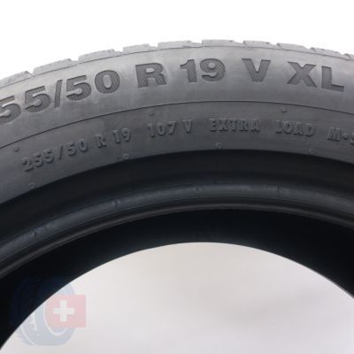 5. 235 50 19 2x CONTINENTAL 235/50 R19 107V XL WinterContact TS850P SUV Winterreifen 2017 7,2mm
