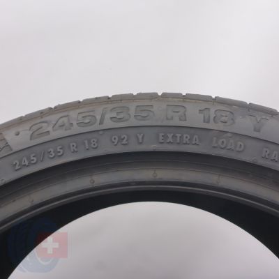 4. 245 35 18 1x CONTINENTAL 245/35 R18  92Y XL ContiSportContact 5 M0 Sommerreifen 2022 VOLL 