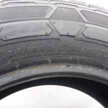 6. 215 60 16C 2x CONTINENTAL 215/60 R16C 103/101T VanContact Winter Winterreifen 2022 Ungebraucht  