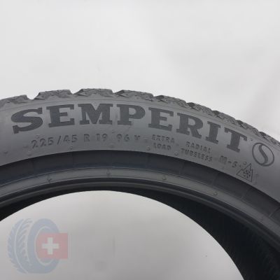 6. 225 45 19 4x SEMPERIT 225/45 R19 96V XL Speed-Grip 5 Winterreifen 2025 8,5-7,8mm 
