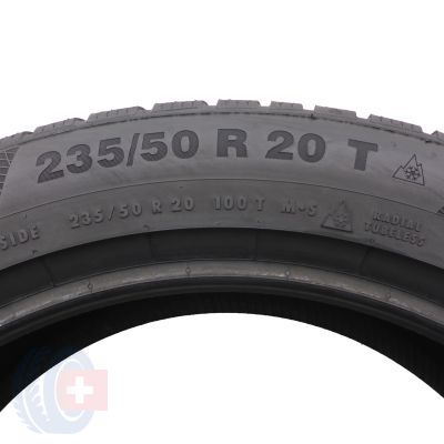 5. 235 50 20 2x CONTINENTAL 235/50 R20 100T WinterContact TS850P Seal Winterreifen 7,2-8,2mm 2021