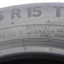 4. 195 65 15 1x CONTINENTAL 195/65 R15 91T  WinterContact TS 870 Winterreifen  2023 8,5mm WIE NEU 