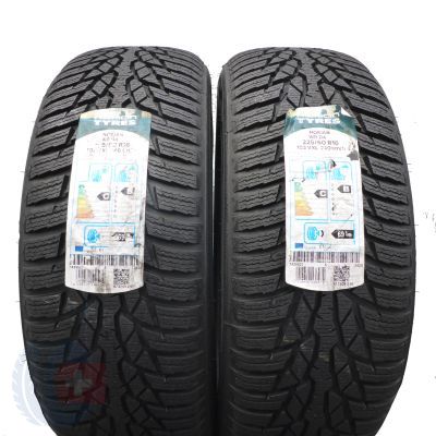  225 60 16 2x NOKIAN 225/60 R16 102V XL WR D4 Winterreifen 2019 VOLL Ungebraucht   