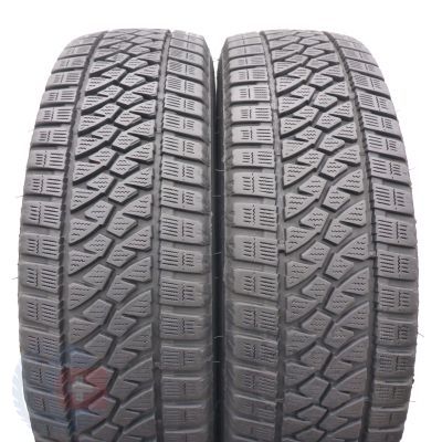 195 70 15C 2x BRIDGESTONE 195/70 R15C 104/102R Blizzak W810 Winterreifen 7-8,2mm 2022