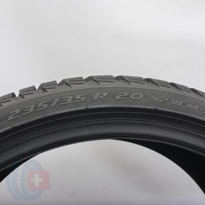 9. 235 35 20 4x PIRELLI 235/345 R20  92W XL Winter Sottozero 3 Winterreifen 2021 Ungebraucht   