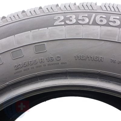 6. 235 65 16C 2x CONTINENTAL 118/116R VancoFourSeason 2 Ganzjahresreifen 2016 8,2mm