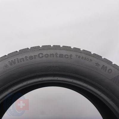 11. Opony 225 55 17 2x CONTINENTAL 225/55 R17 97H WinterContact TS850P BMW MO Winterreifen 2021 6,5-6,8mm