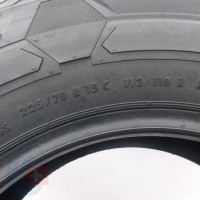 5. 225 70 15C 2x CONTINENTAL 225/70 R15C 112/110R VanContact Winter Winterreifen 2024 8,8mm