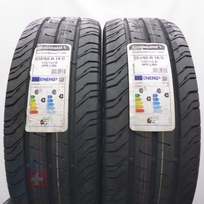 4. 235 65 16C 4x CONTINENTAL 235/65 R16C 115/113R ContiVanContact 200 Sommerreifen 2018/21 Ungebraucht  