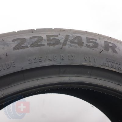 5. 225 45 17 2x CONTINENTAL 225/45 R17 91Y PremiumContact 6 Sommerreifen 2020 Ungebraucht  