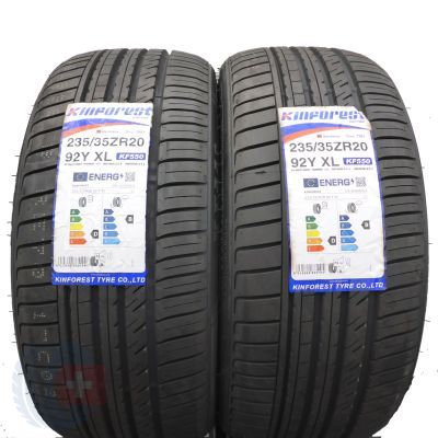 3. 235 35 20 4x KINFOREST 235/35 ZR20 92Y XL KF550 Sommerreifen 2022 VOLL WIE NEU
