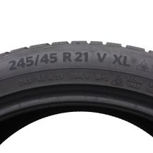 5. 245 45 21 2x CONTINENTAL 245/45 R21 104V XL WinterContact TS870P Winterreifen 7,2mm 2022