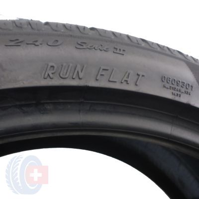 6. 2 x PIRELLI 225/40 R18 92V XL Sottozero Winter Serie II RUN FLAT BMW Winterreifen 2015 7mm WIE NEU