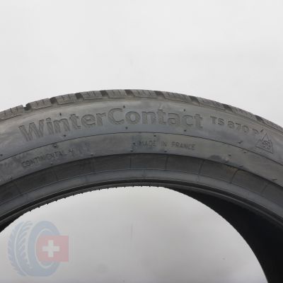 6. 225 45 19 2x CONTINENTAL 225/45 R19  96V XL WinterContact TS 870 P Winterreifen 2022 Ungebraucht  