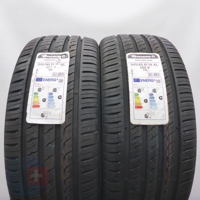 245 45 19 2x BARUM 245/45 R19 102Y XL Bravuris 5HM Sommerreifen 2023 VOLL WIE NEU 245 45 19 2x BARUM 245/45 R19 102Y XL Bravuris 5HM Sommerreifen 2023 VOLL WIE NEU
