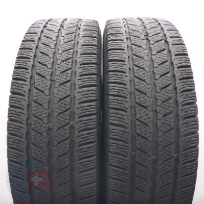 4. 225 75 16C 4x CONTINENTAL 121/120R VanContact Winter Winterreifen 2019 6,8-8mm
