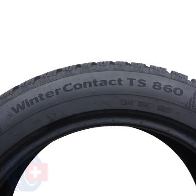 6. 225 50 17 CONTINENTAL 225/50 R17 98V XL WinterContact TS860 Winterreifen 2017 7,5-7,8mm