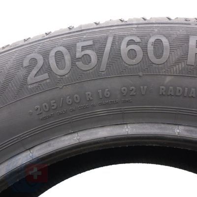 7. 205 60 16 4x GISLAVED 205/60 R16 92V Ultra Speed 2 Sommerreifen 2024 VOLL Wie Neu