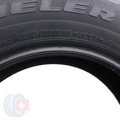 2. 2 x BRIDGESTONE 215/70 R16 100H Dueler H/T 687 Sommerreifen DOT17/18 6,2-7mm
