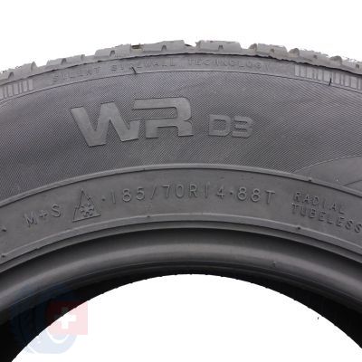 7. 185 70 14 4x NOKIAN 185/70 R14  88T WR D3 Winterreifen 2018 VOLL Ungebraucht  