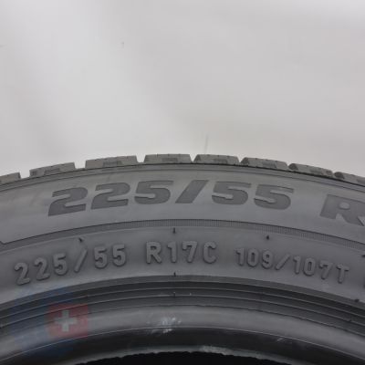 8. 225 55 17C 2x PIRELLI 225/55 R17C 109/107T Crrier Winter Winterreifen 2024 VOLL WIE NEU 