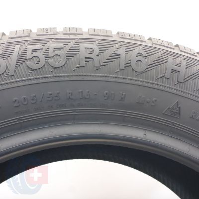 6.  205 55 16 2x GISLAVED 205/55 R16 91H XL Euro Frost 6 Winterreifen 2023 9-8,8mm WIE NEU