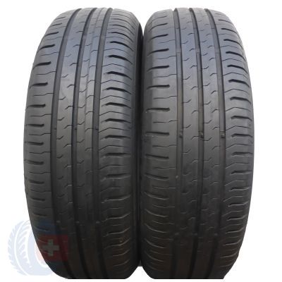 4. 4 x CONTINENTAL 165/65 R14 79T ContiEcoContact 5 Sommerreifen 2015 5,8; 6,2mm