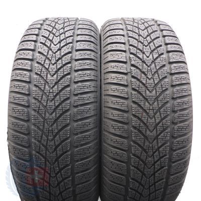 205 55 16 2x DUNLOP 205/55 R16 91H SP Winter Sport 4D Winterreifen 2018 8,2mm WIE NEU