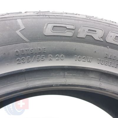 7. 235 55 20 4x CONTINENTAL 235/55 R20 102W CrossContact UHP Sommerreifen 2024 Ungebraucht   