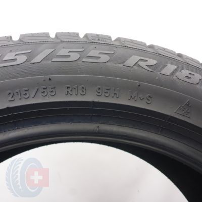 4. 215 55 18 2x PIRELLI 215/55 R18 95H Sottozero 3 Winter Winterreifen 2020 7mm