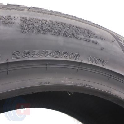 5. 2 x BRIDGESTONE 265/50 R19 110Y XL Turanza T005 Sommerreifen 2019 VOLL Wie Neu