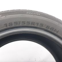 5. 185 55 15 4x KUMHO 185/55 R15 86H Ecowing Es01 Sommerreifen  2020 7mm