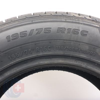 5. 195 75 16C 2x PIRELLI 195/75 R16C 110/108R Carrier Sommerreifen 2023 WIE NEU VOLL