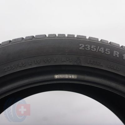 5. 235 45 19 2x CONTINENTAL 235/45 R19 99V XL MO ContiWinterContact TS830P Winterreifen 2017 7-8mm