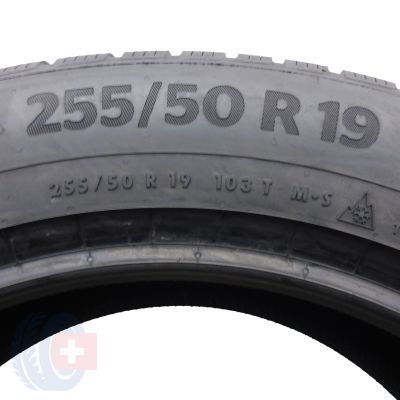 3. 255 50 19 1x CONTINENTAL 255/50 R19 103T WinterContact TS870P Seal Winterreifen 8mm 2023
