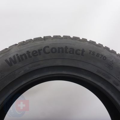 6. 195 70 16 4x CONTINENTAL 195/70 R16 94H WinterContact TS 870 Winterreifen 2022 VOLL 
