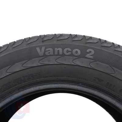 5. 215 65 16C 2x CONTINENTAL 215/65 R16C 109/107T Vanco 2 Sommerreifen 7,2mm 2017