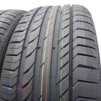 4. 225 40 19 2x CONTINENTAL 225/40 R19 93Y XL ContiSportContact 5 RunFlat MOE Sommerreifen 2024 WIE NEU VOLL