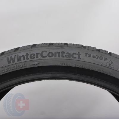4. 225 35 19 1x CONTINENTAL  225/35 R19 88W XL WinterContact TS 870 P Winterreifen  2023 7,2mm