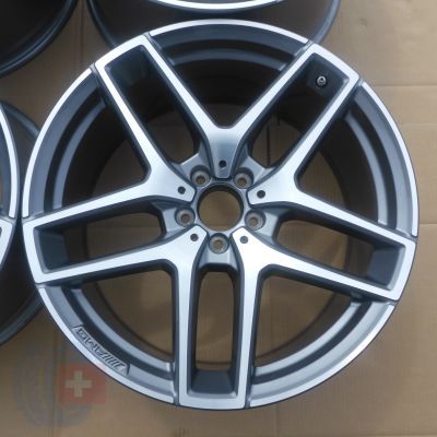 3. 4 x Alufelgen 21 MERCEDES 5x112 Et52,5/38 10/11J Original AMG RDKS