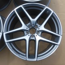 3. 4 x Alufelgen 21 MERCEDES 5x112 Et52,5/38 10/11J Original AMG RDKS