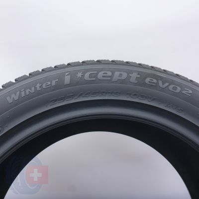 9. 255 45 18 2x HANKOOK 255/45 R18 103V XL Winter I Cept evo2 W320 Winterreifen 2016 7,2mm
